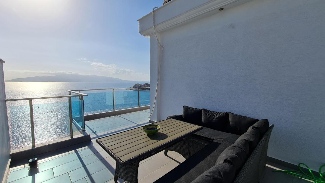 Sarandë Rocknest Sea View Penthouse 아파트 외부 사진