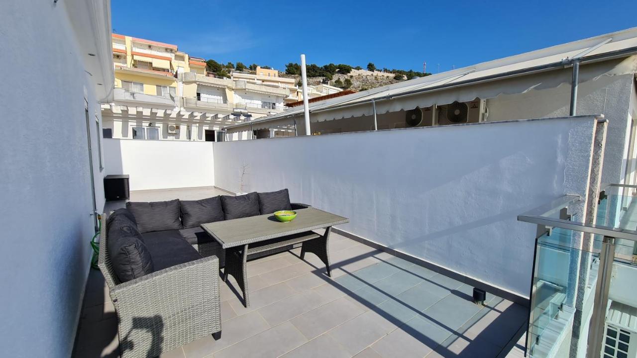 Sarandë Rocknest Sea View Penthouse 아파트 외부 사진
