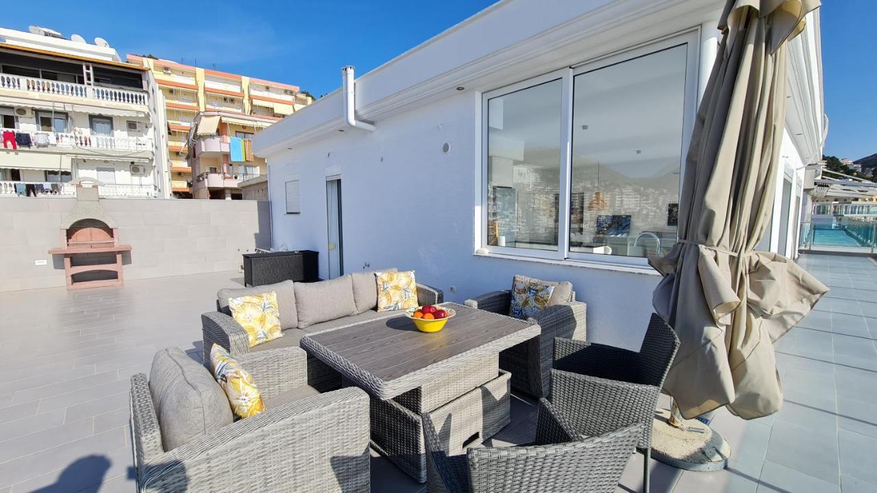 Sarandë Rocknest Sea View Penthouse 아파트 외부 사진