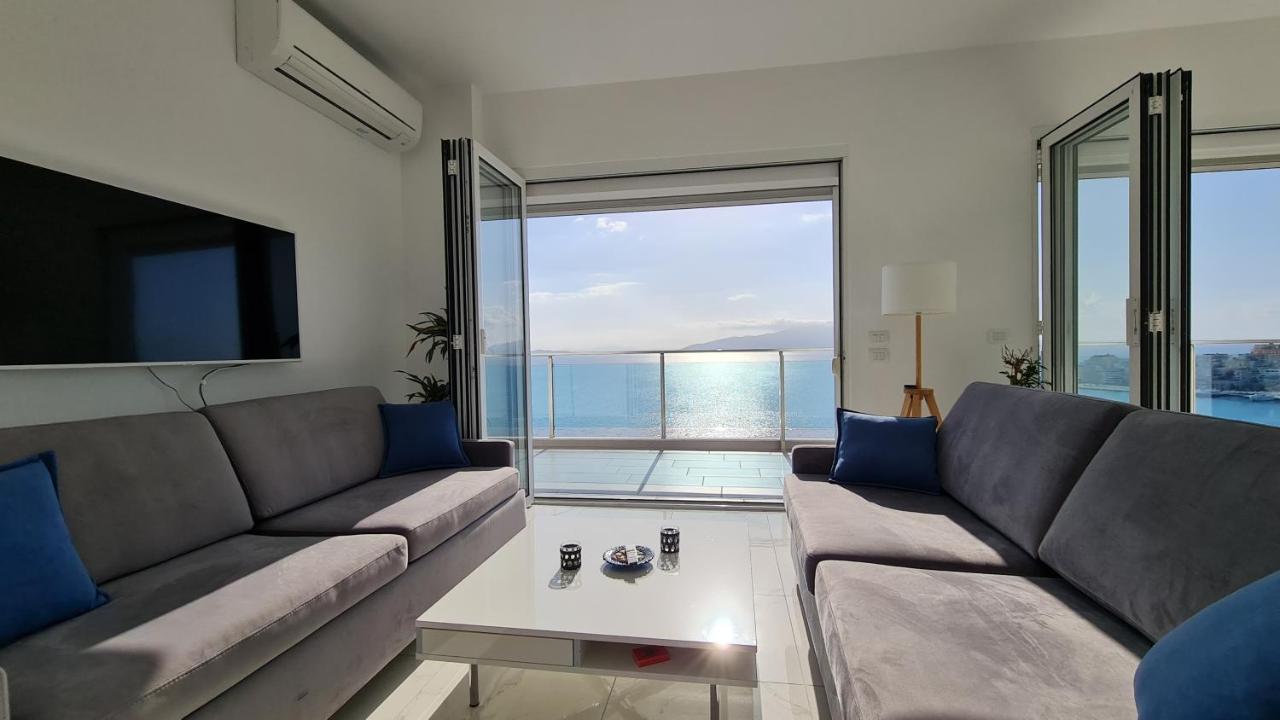 Sarandë Rocknest Sea View Penthouse 아파트 외부 사진