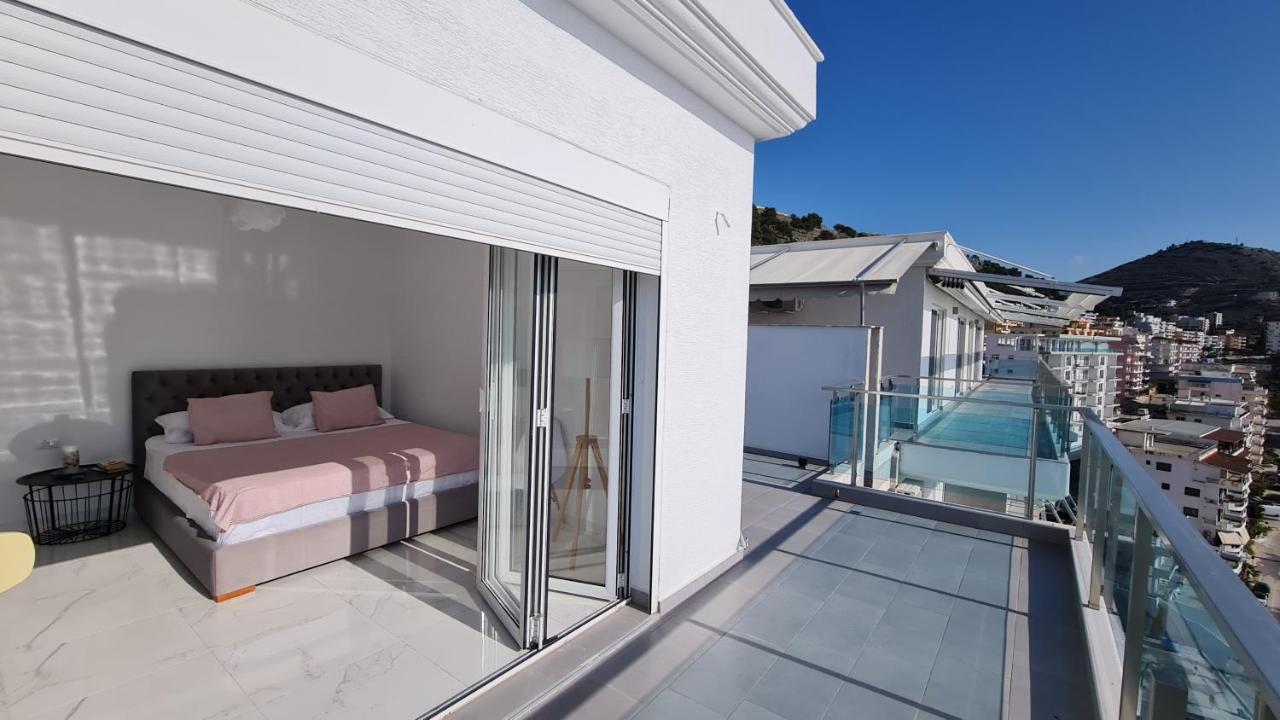 Sarandë Rocknest Sea View Penthouse 아파트 외부 사진