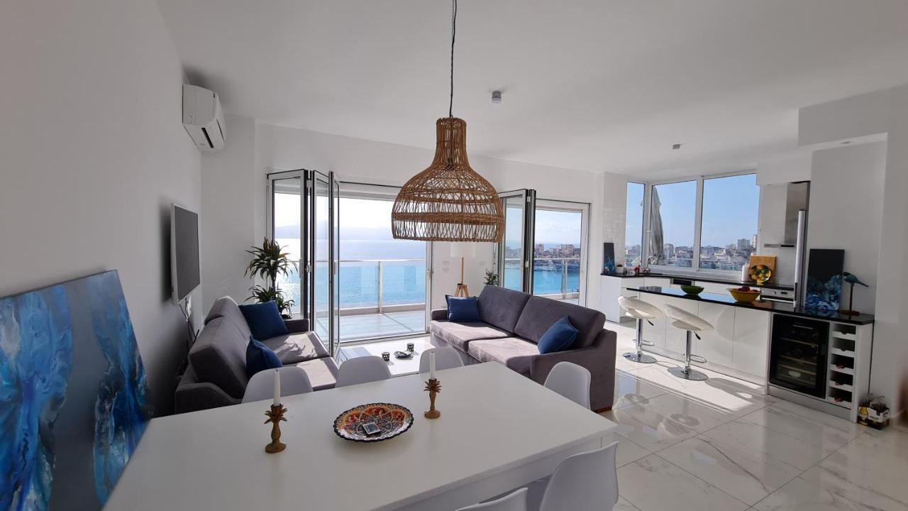 Sarandë Rocknest Sea View Penthouse 아파트 외부 사진
