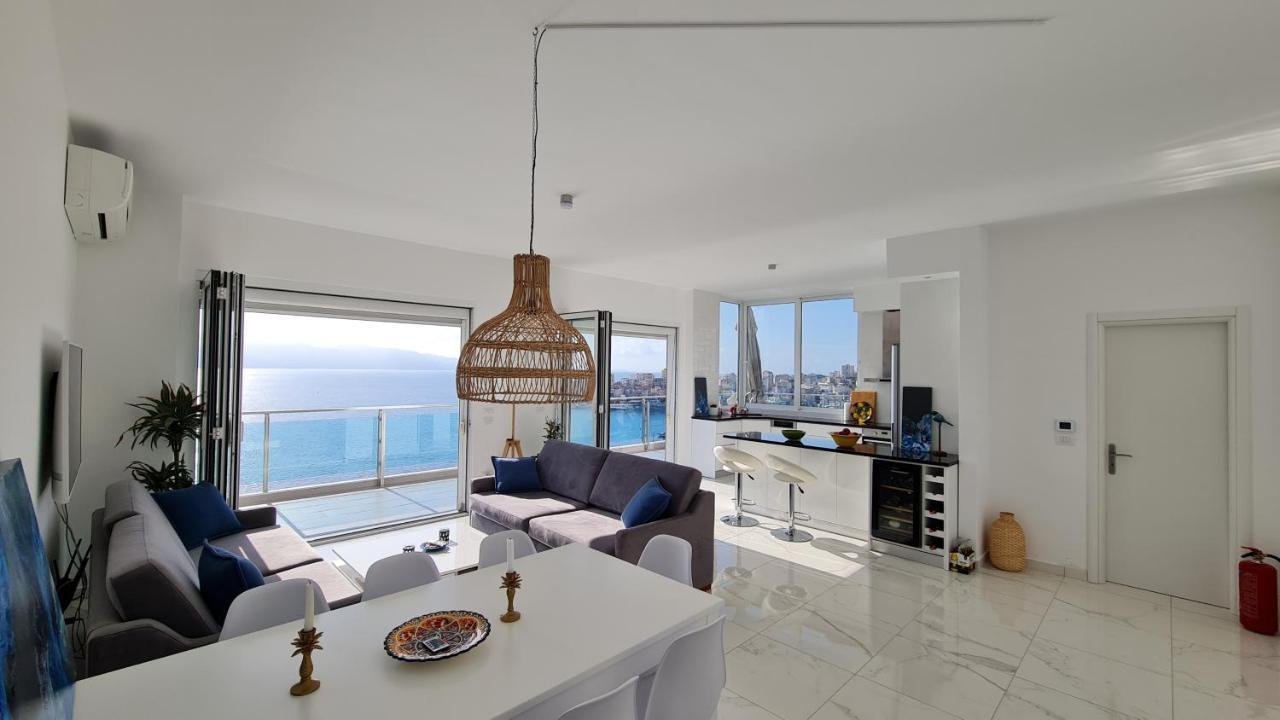 Sarandë Rocknest Sea View Penthouse 아파트 외부 사진