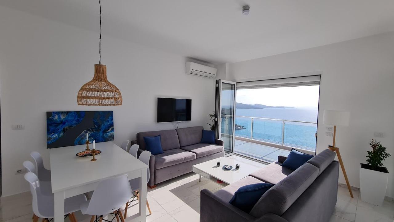 Sarandë Rocknest Sea View Penthouse 아파트 외부 사진