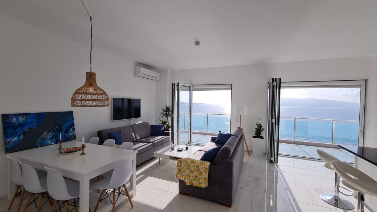 Sarandë Rocknest Sea View Penthouse 아파트 외부 사진