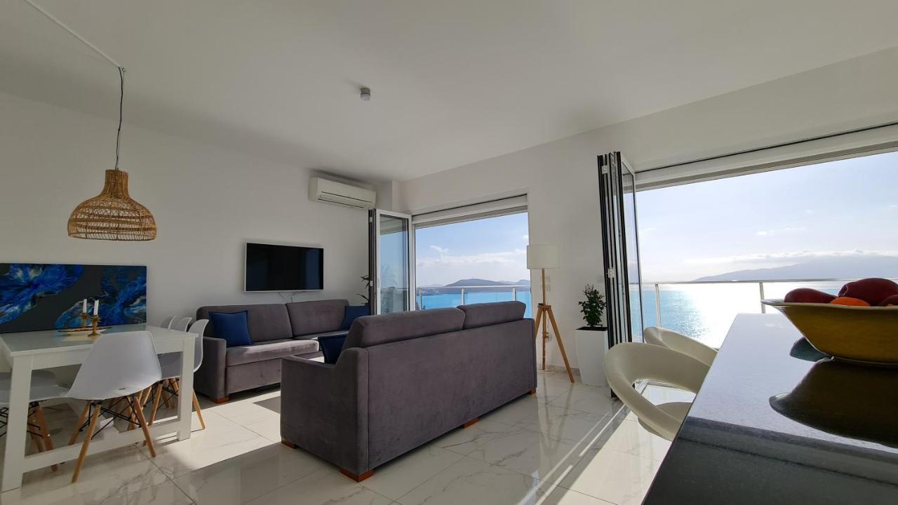 Sarandë Rocknest Sea View Penthouse 아파트 외부 사진