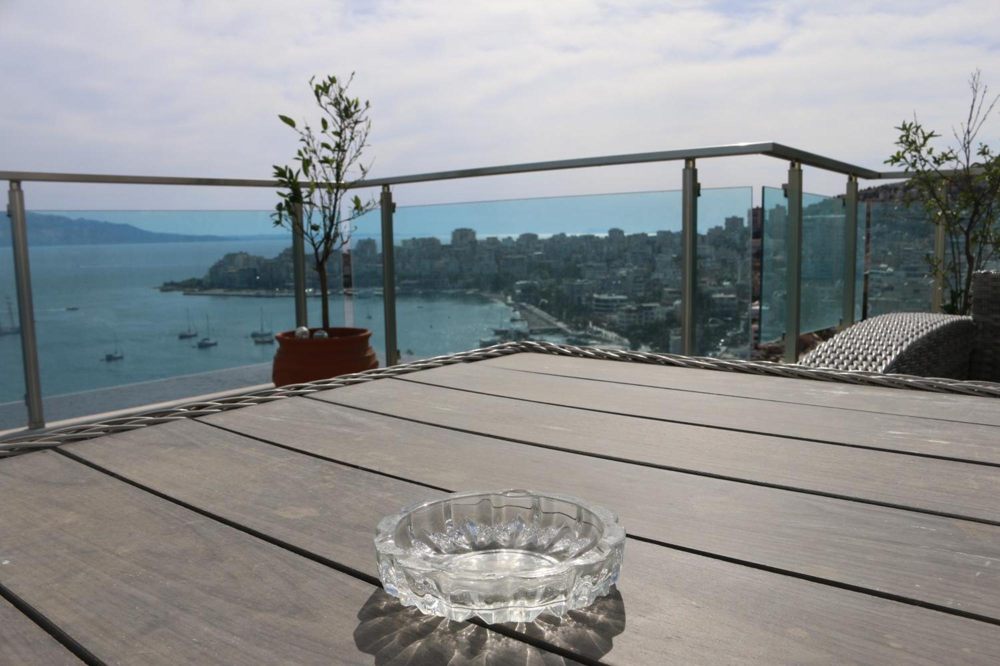 Sarandë Rocknest Sea View Penthouse 아파트 외부 사진