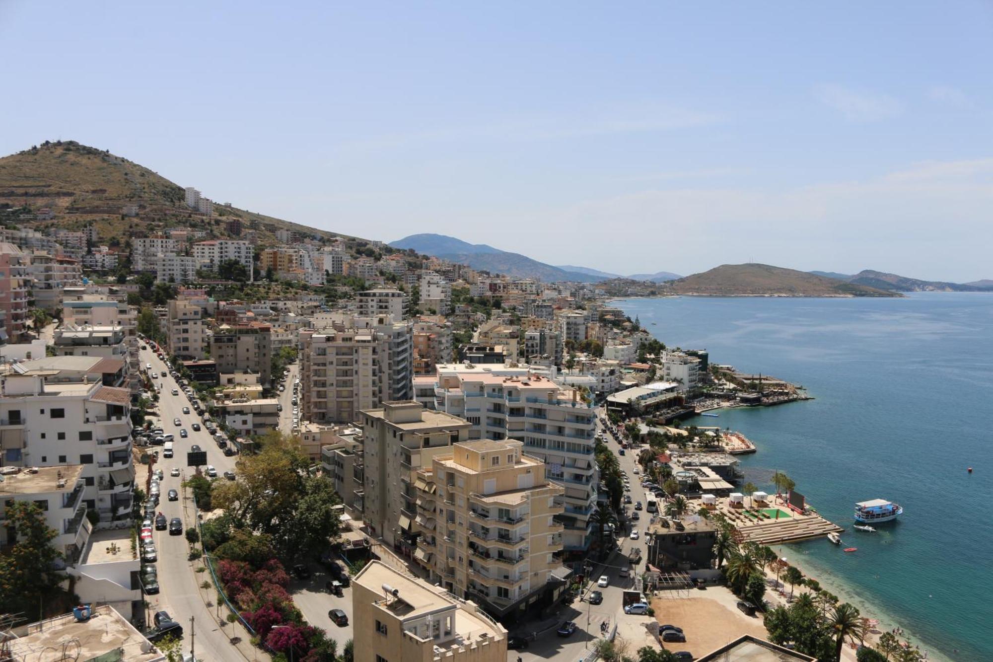 Sarandë Rocknest Sea View Penthouse 아파트 외부 사진